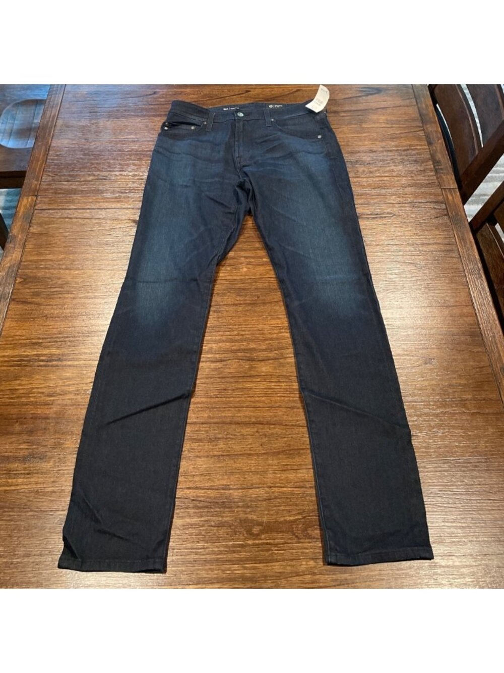 AG Tellis Modern Slim Jean Mens 32x34 Dark Indigo Wash Stretch Soft Denim Casual